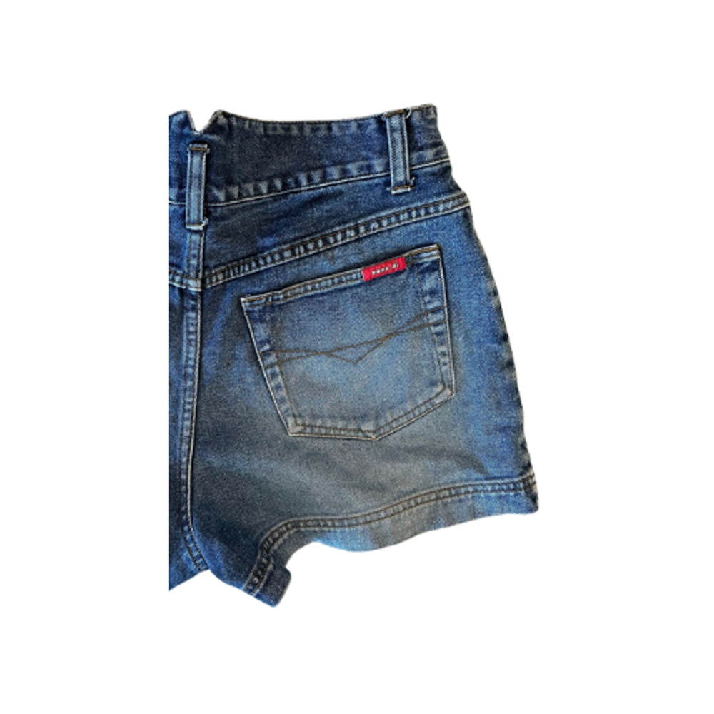 Zara di Jeans Shorts Denim Casual Lolita Cuffed Junior’s Size 11 - Picture 5 of 8